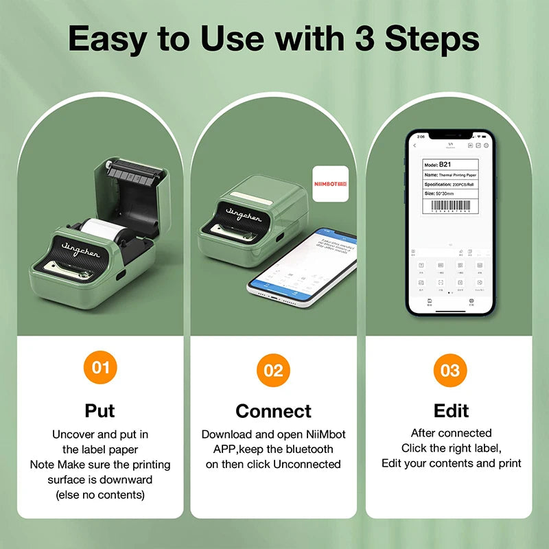 Niimbot B21 Mini Portable Printer