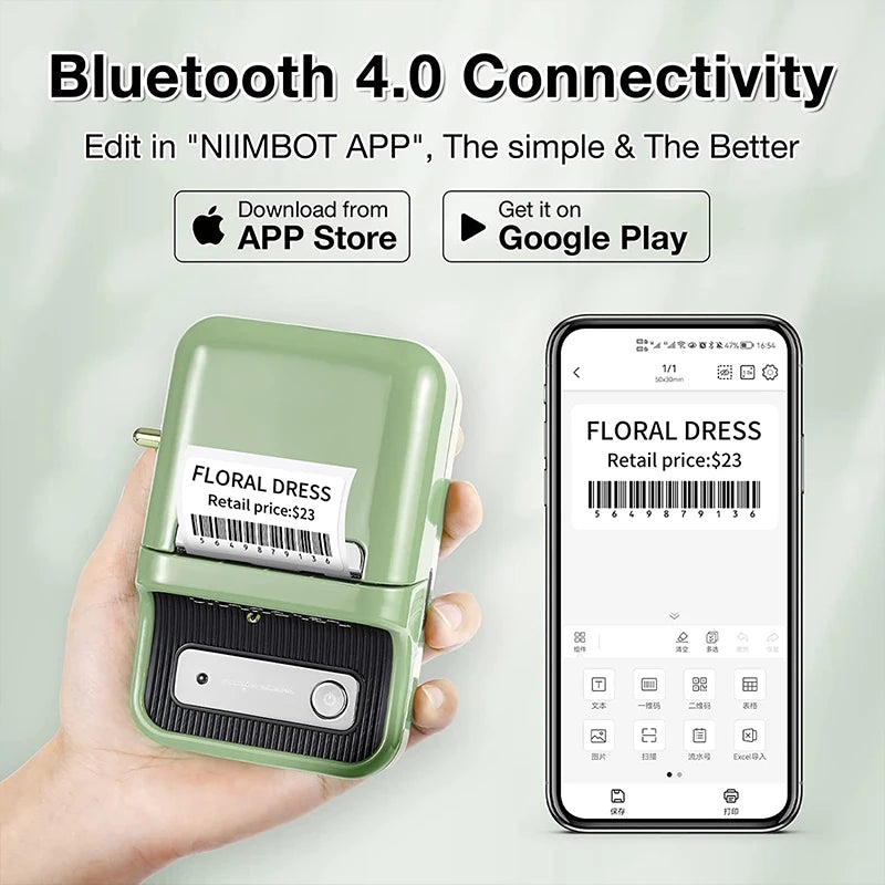 Niimbot B21 Mini Portable Printer